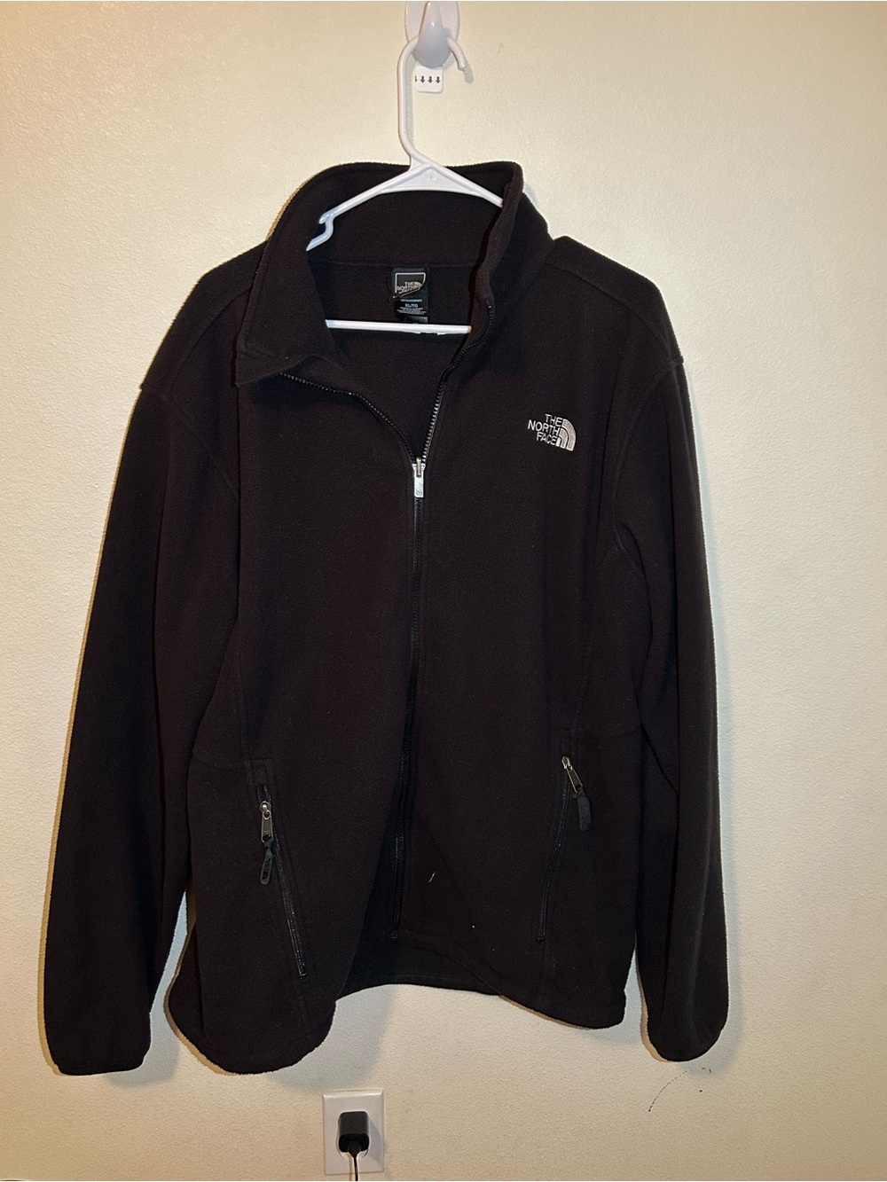 The North Face Black Zip-Up Fleece Jacket